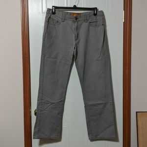 Grey Red Camel jeans 36x32